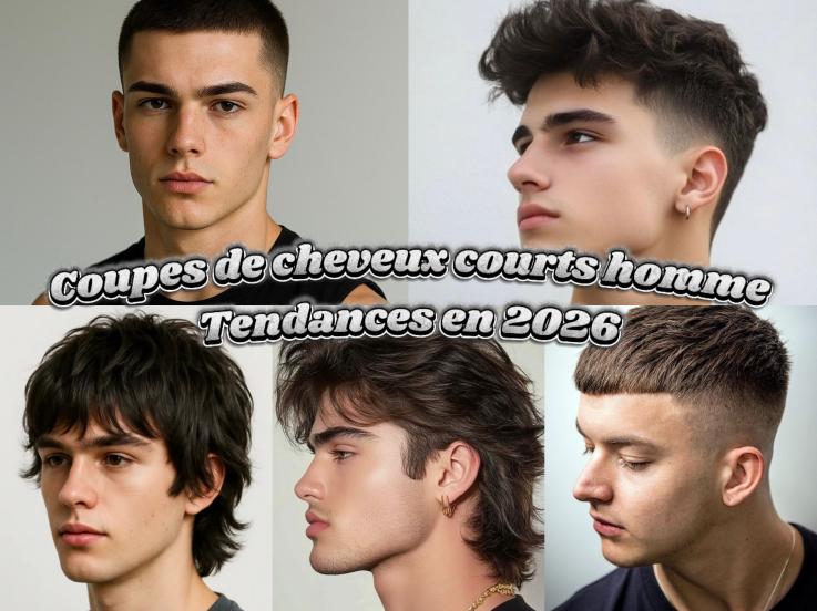 coupe de cheveux court homme