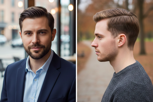 coupe de cheveux court homme