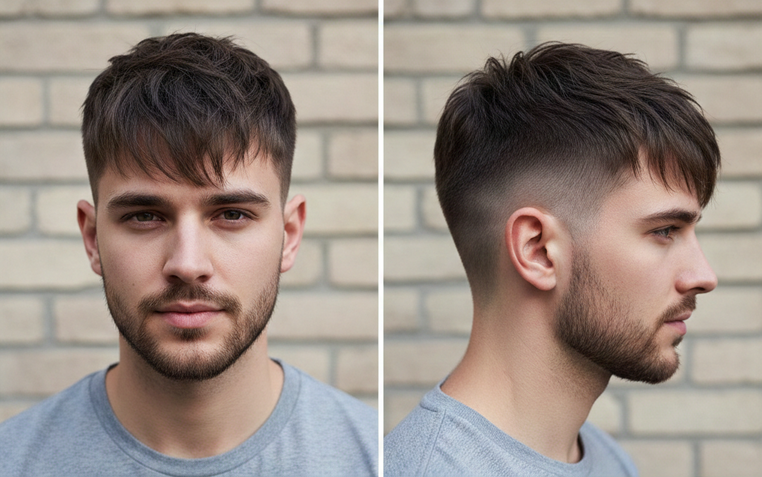 coupe de cheveux court homme