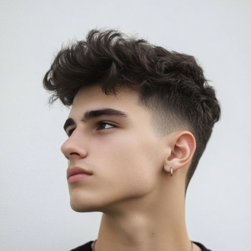coupe de cheveux homme court simple