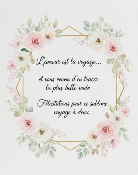 beau texte pour un mariage