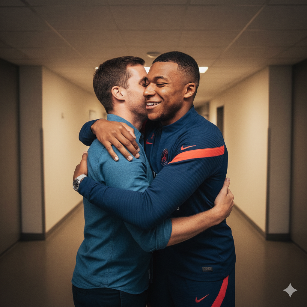 générer un selfie IA avec Kylian Mbappé