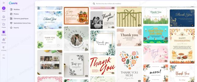 carte remerciement pour anniversaire