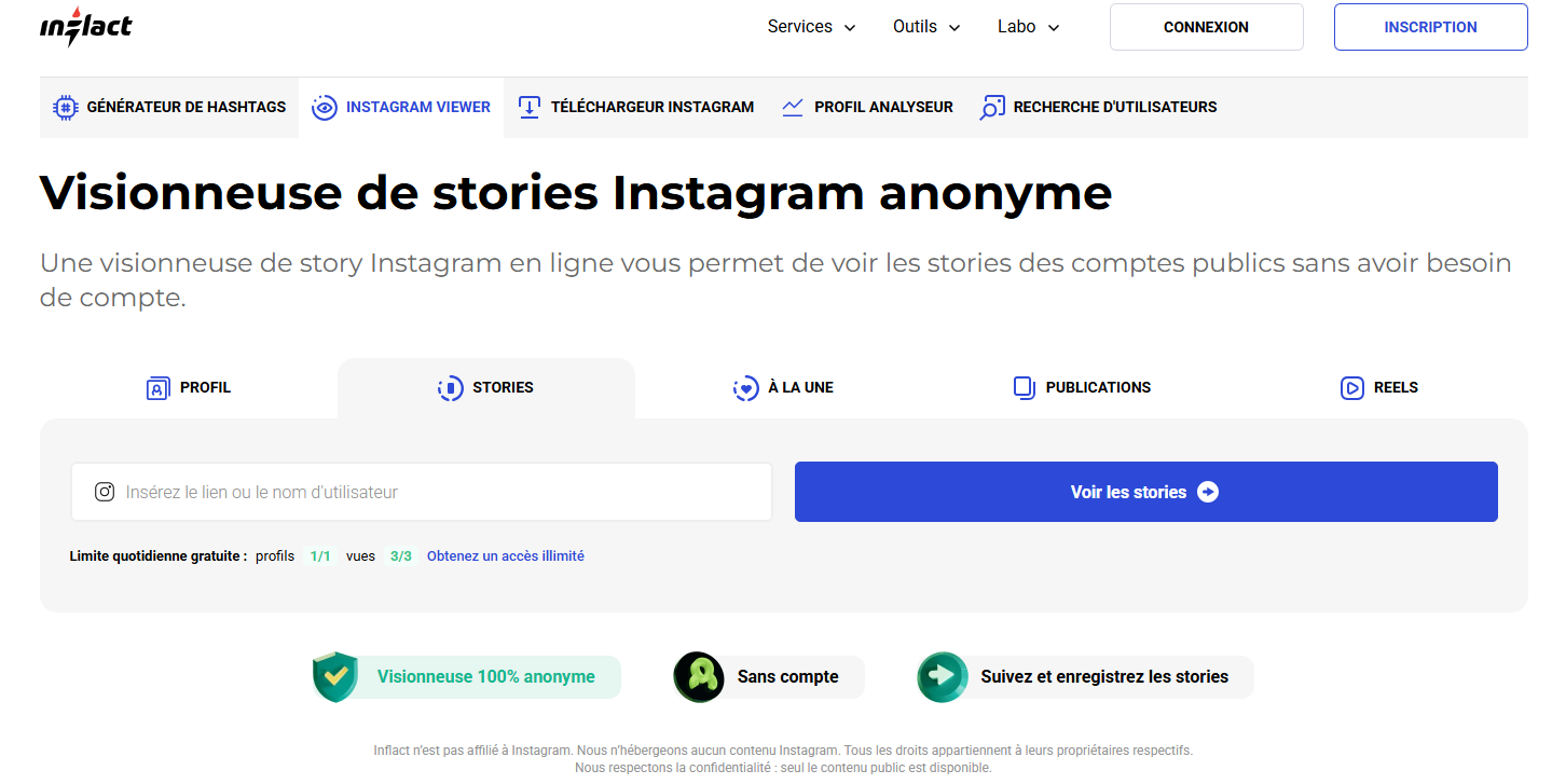 voir story instagram anonyme