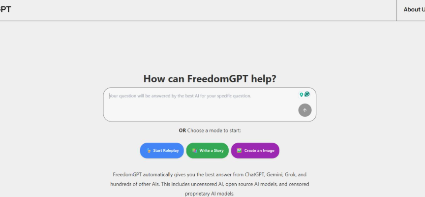 FreedomGPT 無限制爭議對話 AI，支援離線使用突破 ChatGPT Plus 限制