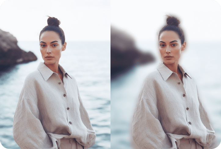 blur background