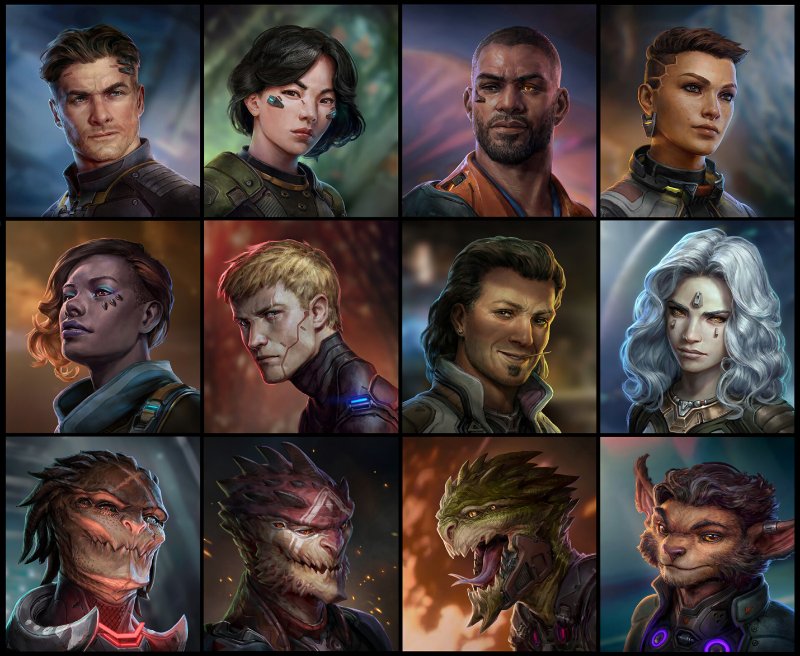 Fantasy and Sci-Fi Portraits