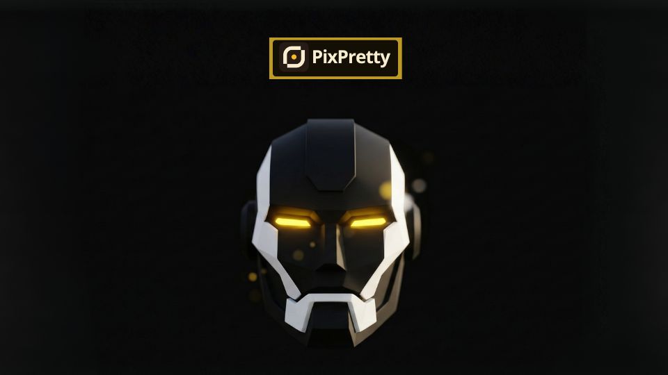 Menyiapkan foto sumber berkualitas HD dengan PixPretty sebelum dibuat avatar