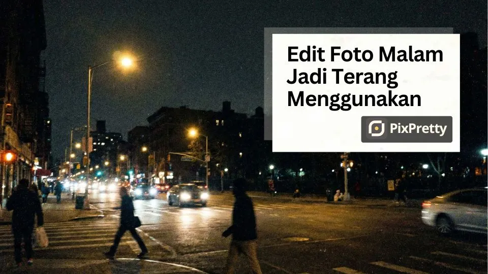 Contoh foto malam hari yang banyak noise