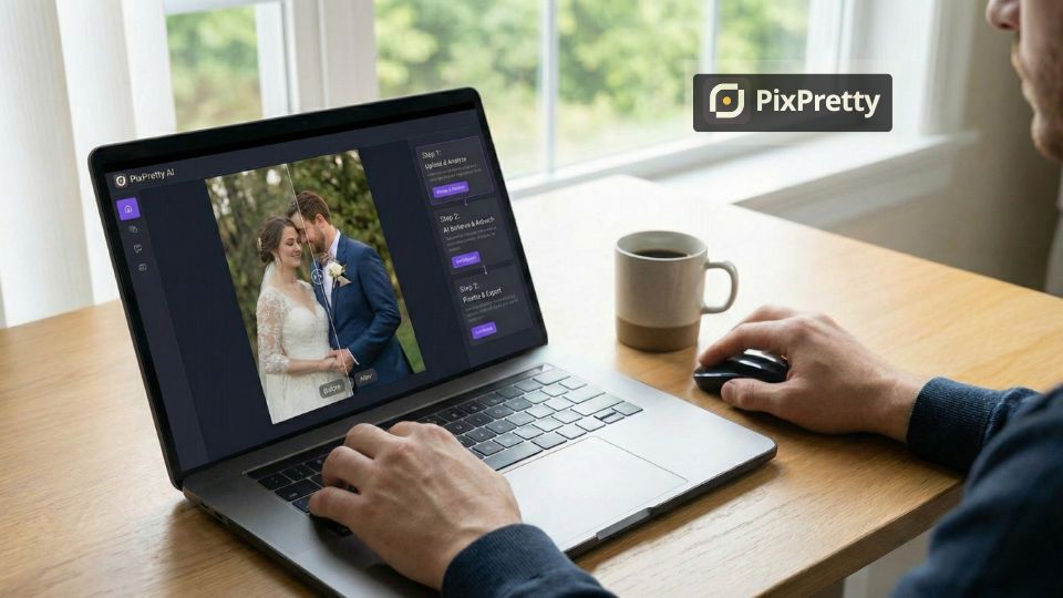 Perbandingan edit foto manual dan AI