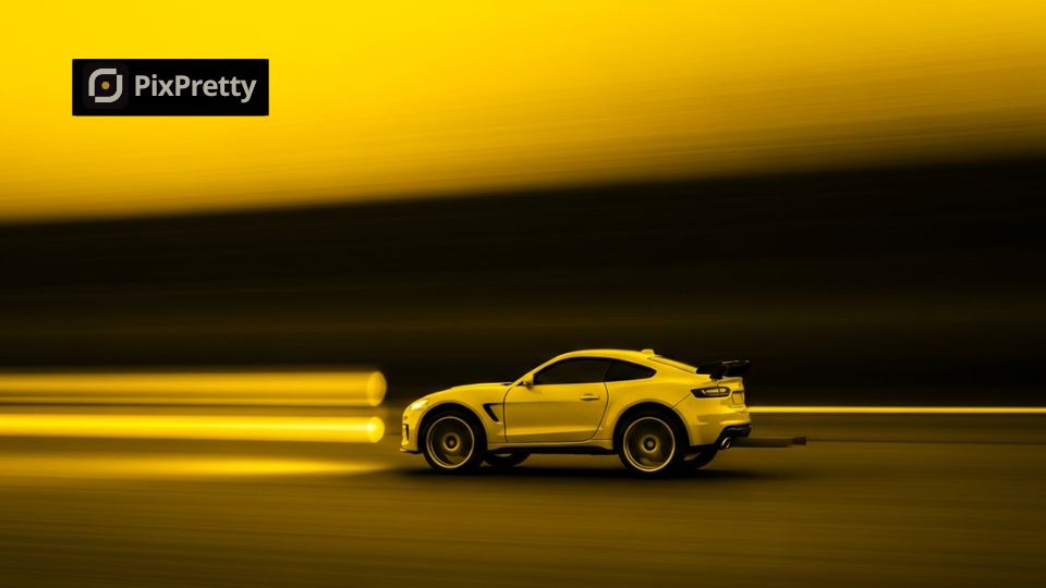 Fitur enhance PixPretty untuk menajamkan detail makro pada diecast