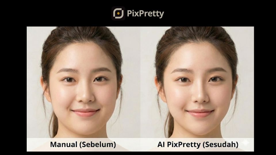 Tutorial face reshape dengan PixPretty