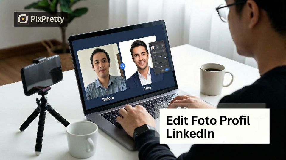 Cara Membuat Foto Profil LinkedIn Profesional dengan AI