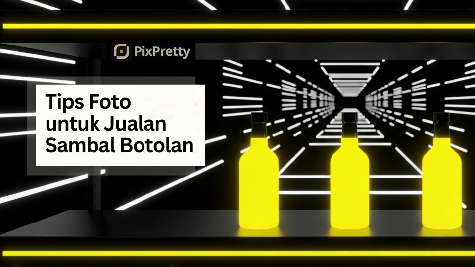ide foto jualan sambal botolan