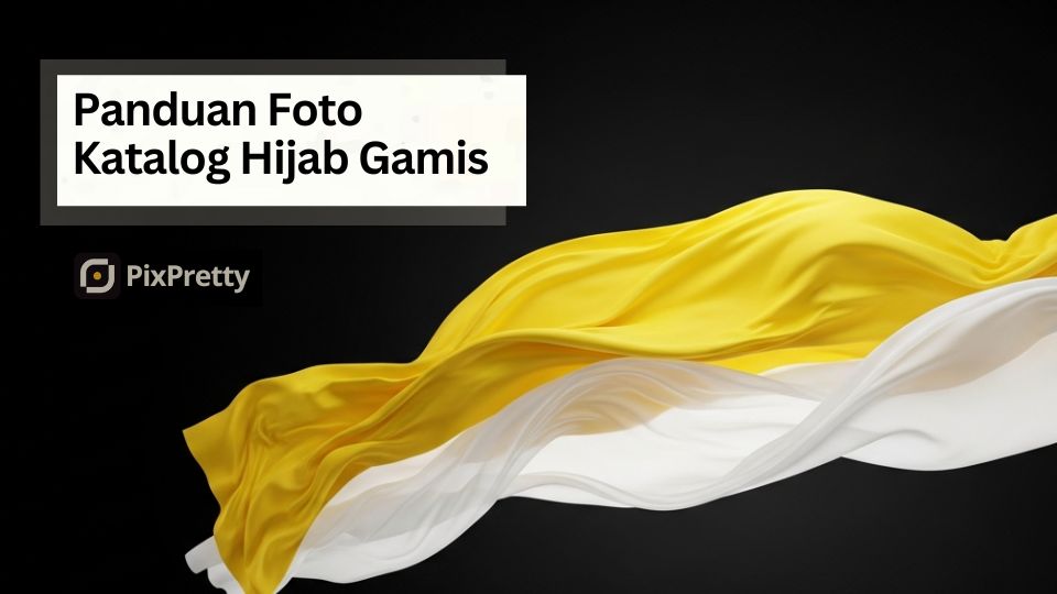 foto produk hijab syari aesthetic