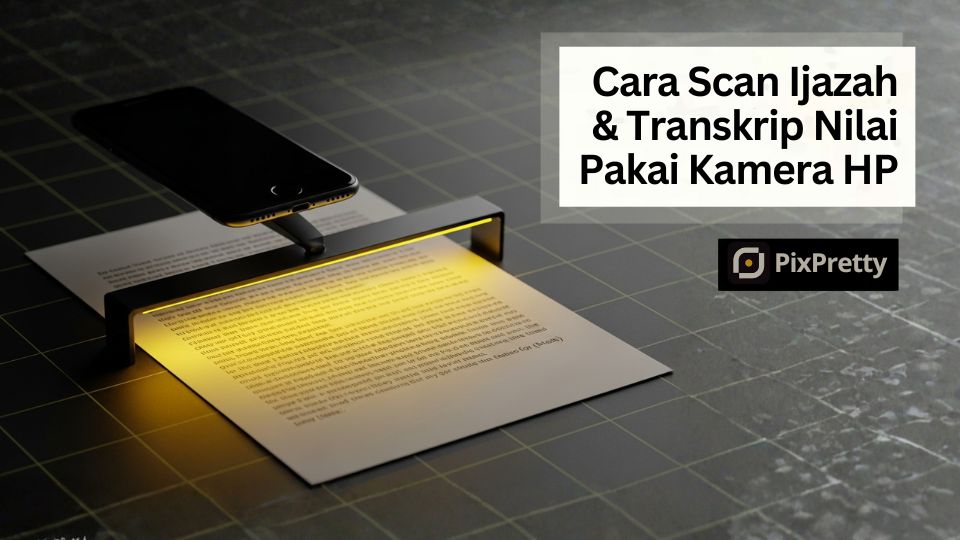 cara scan ijazah pakai kamera hp agar jelas