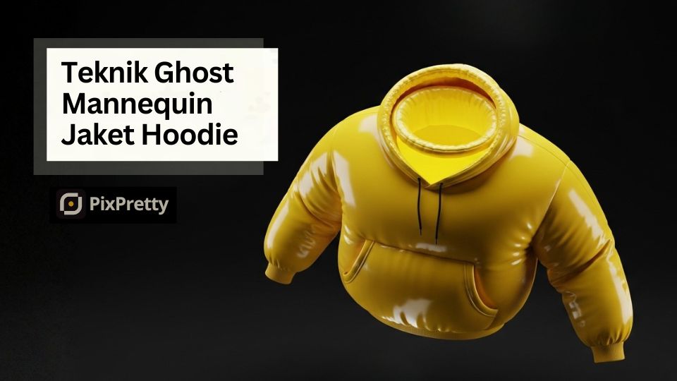 teknik ghost mannequin foto jaket hoodie