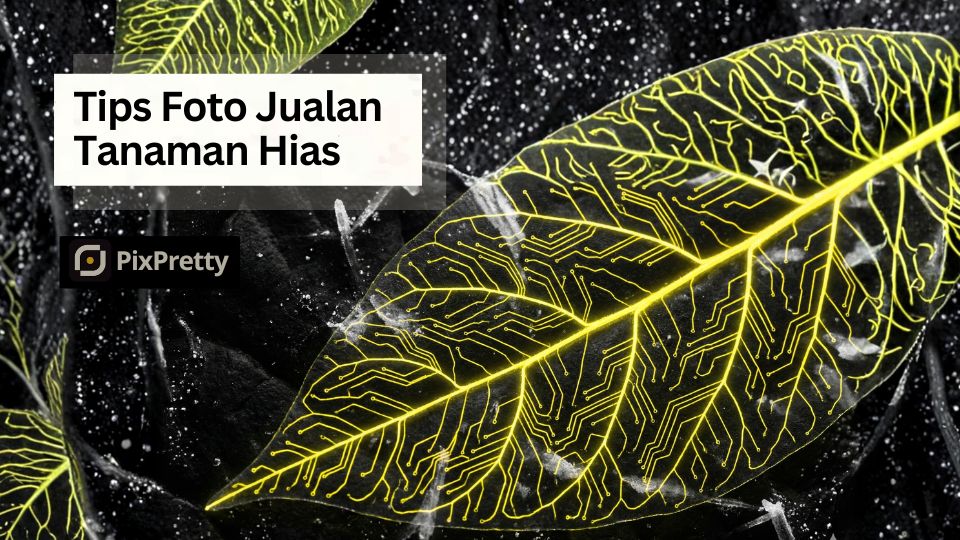 Tips Foto Tanaman Hias Aglonema dan Monstera Agar Cepat Sold Out