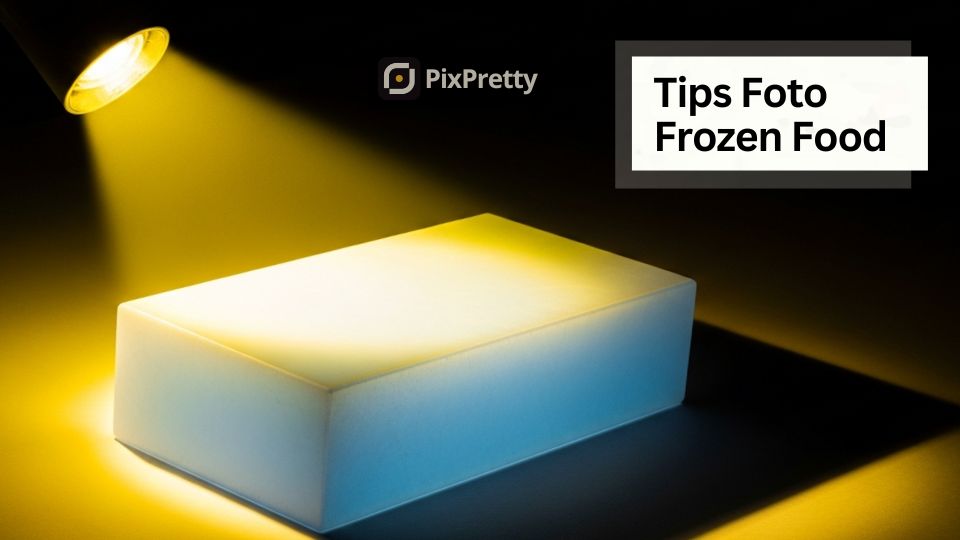 trik foto frozen food agar tidak pucat