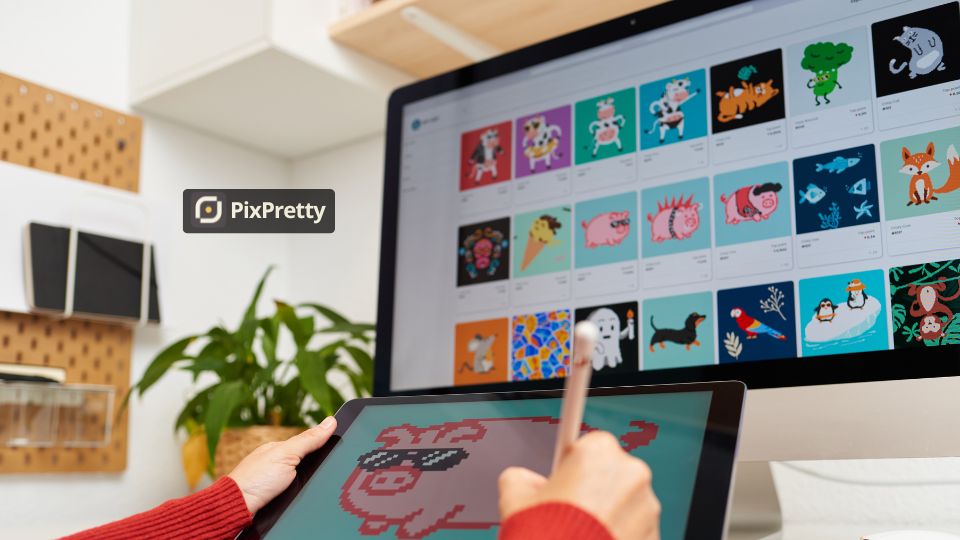 Contoh NFT hasil karya digital