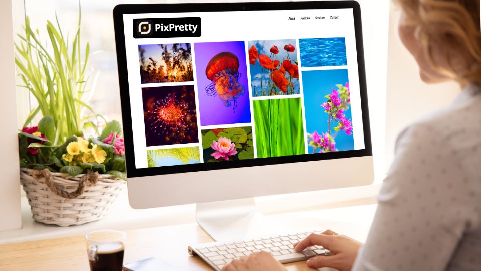 Foto kerajinan tangan diedit dengan pixpretty ai