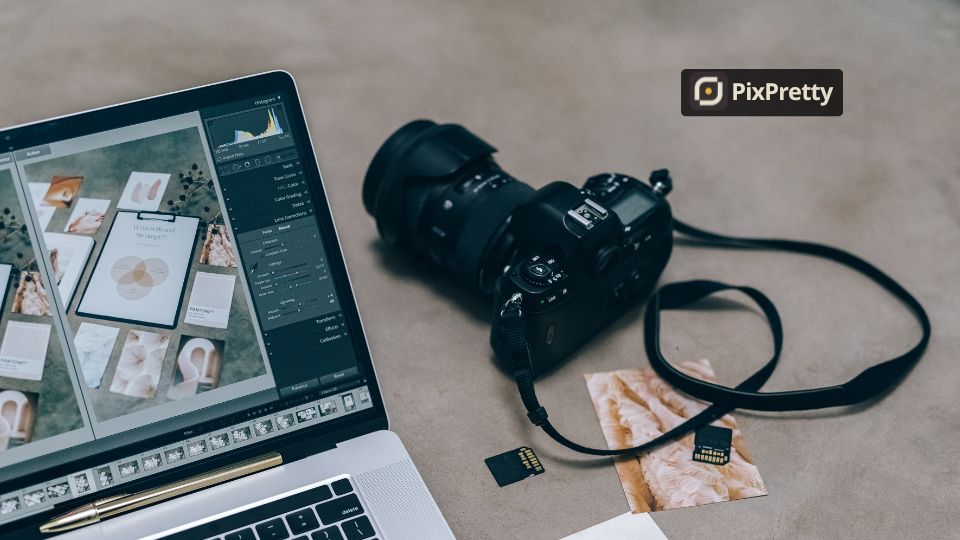 Foto produk Tokopedia diedit dengan pixpretty AI