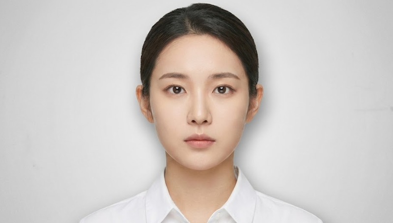 증명사진 배경 흰색