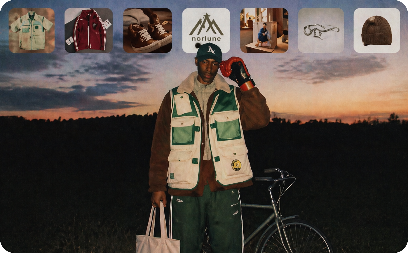 Photorealistic 4K AI model portrait for e-commerce product photography