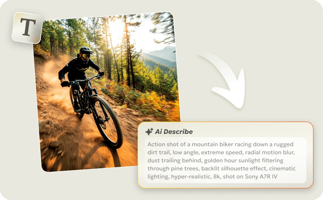 AI image describer understanding visual context