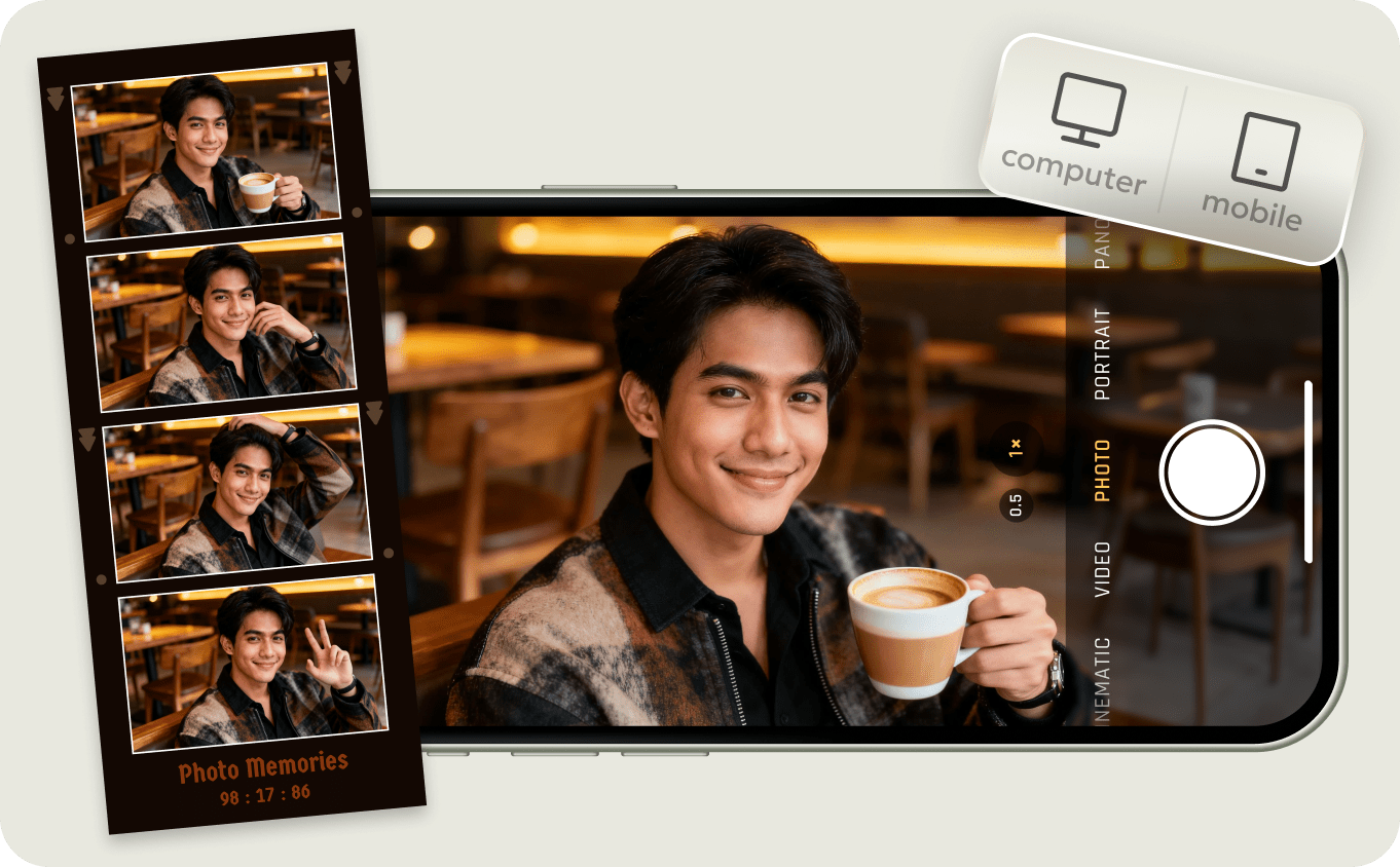 Adjust blur levels for the perfect look - Customizable background blur intensity