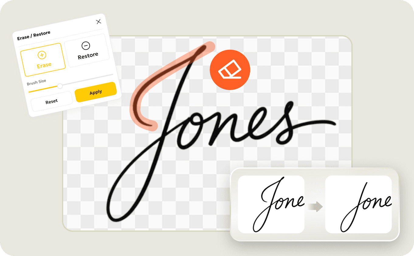 imza arka plan şeffaf yapma