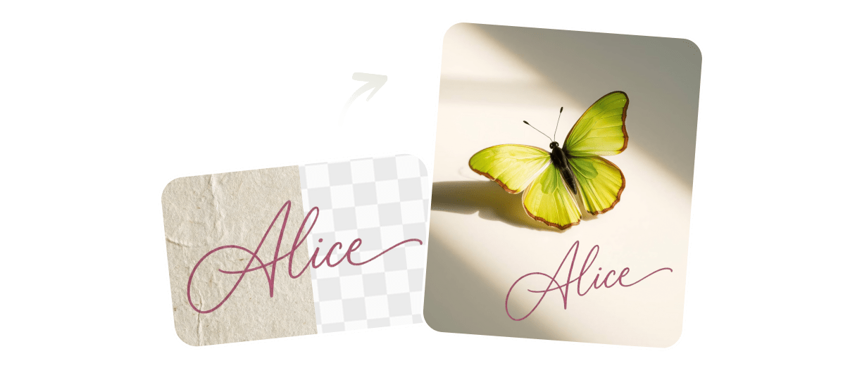 imza arka plan şeffaf yapma