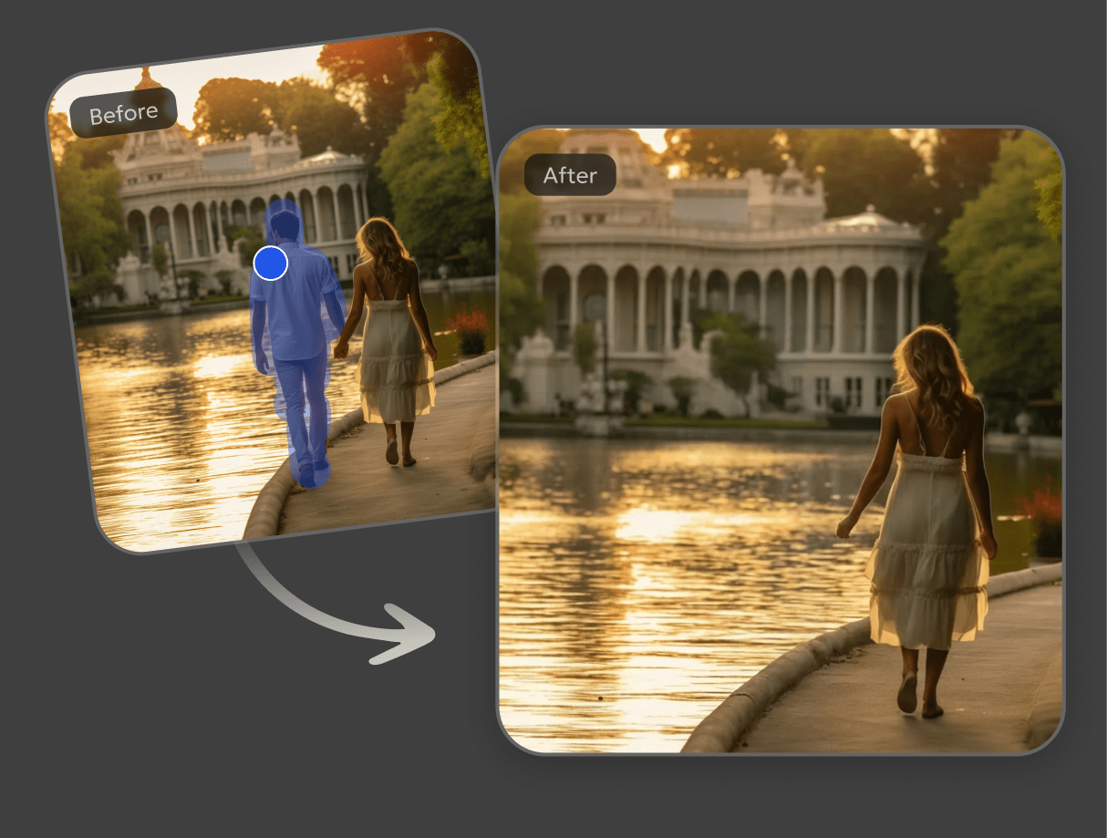 PixPretty remove person for past relationships