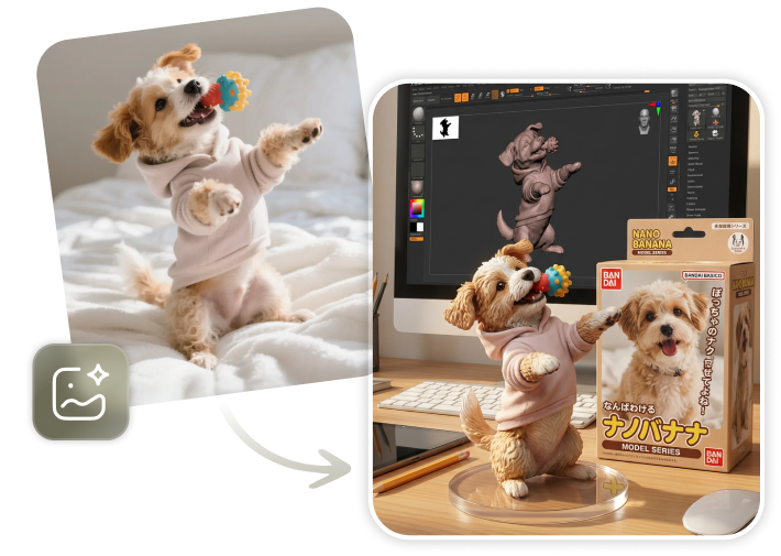 PixPretty AI フィギュア生成