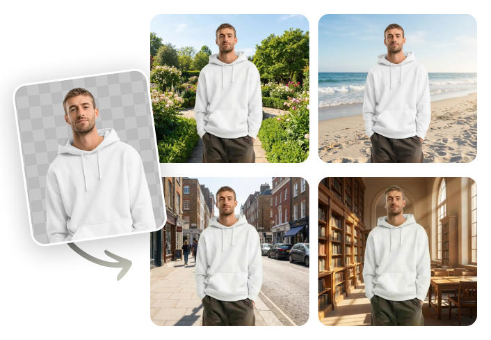 pixpretty ai Change Background Photo