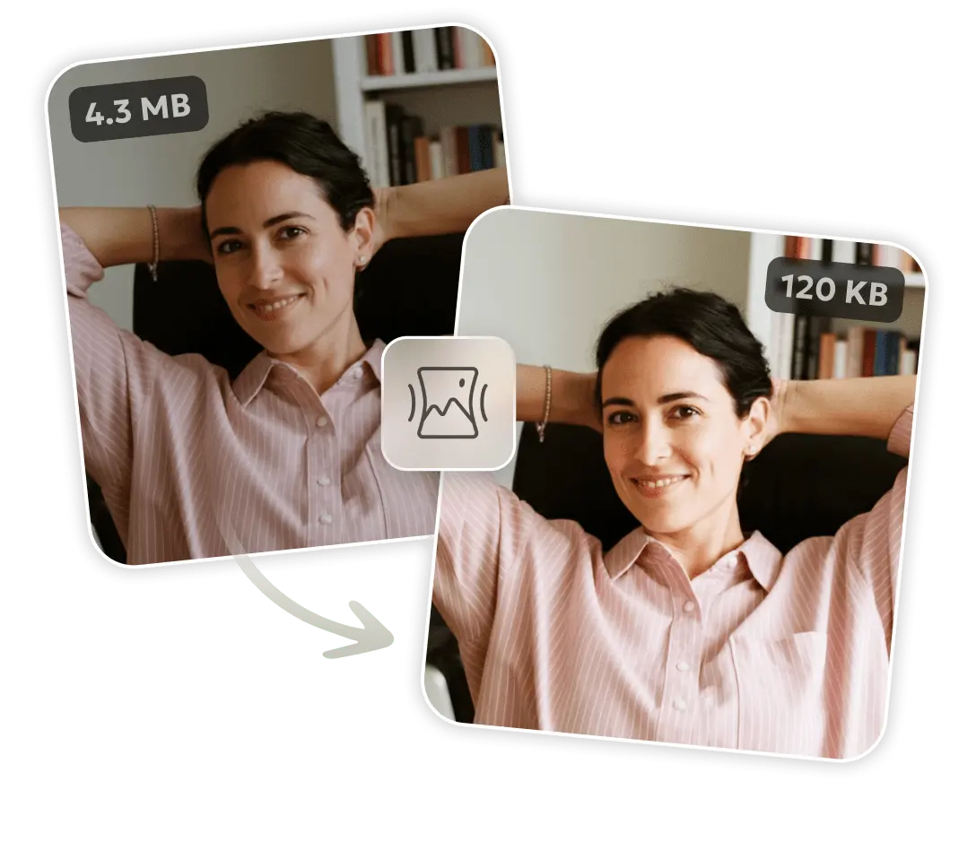 compress image easily by PixPretty