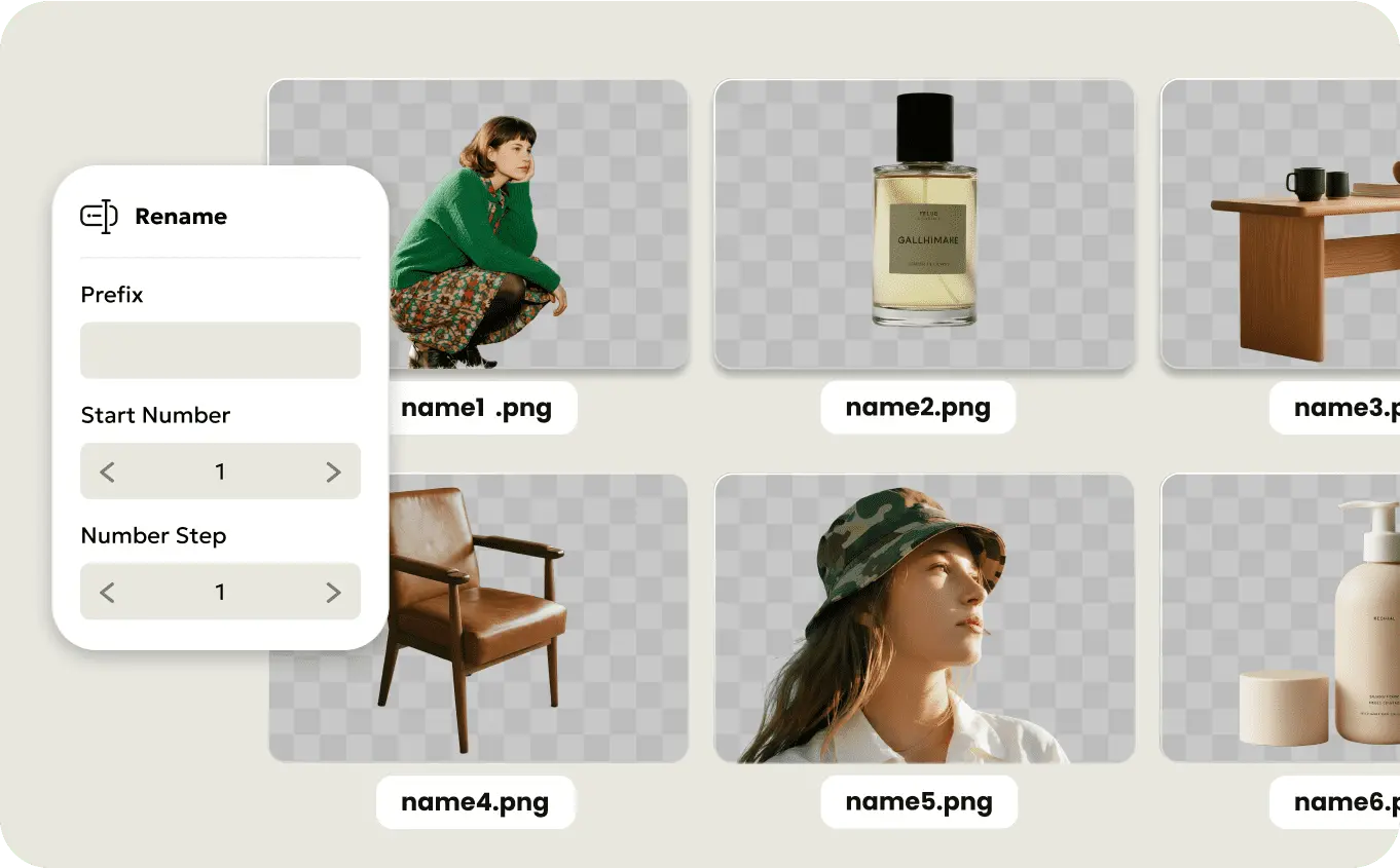 auto number photos