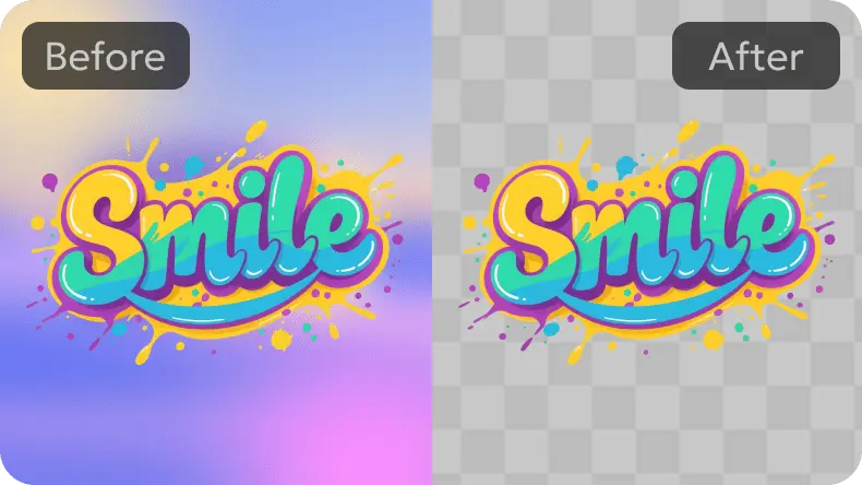 make text transparent png for free