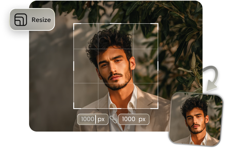 pixpretty ai Image Resizer