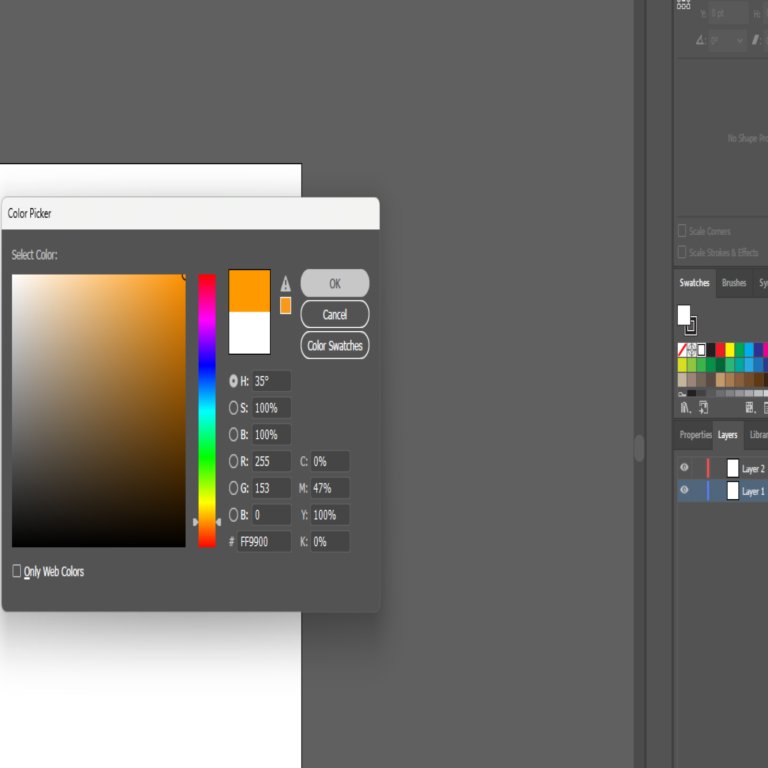 adobe illustrator arka plan boyama