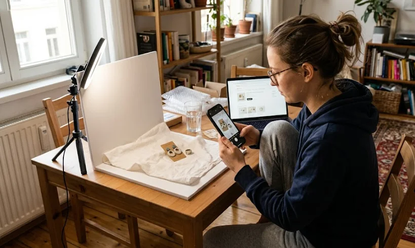 e ticaret fotoğraf çekimi