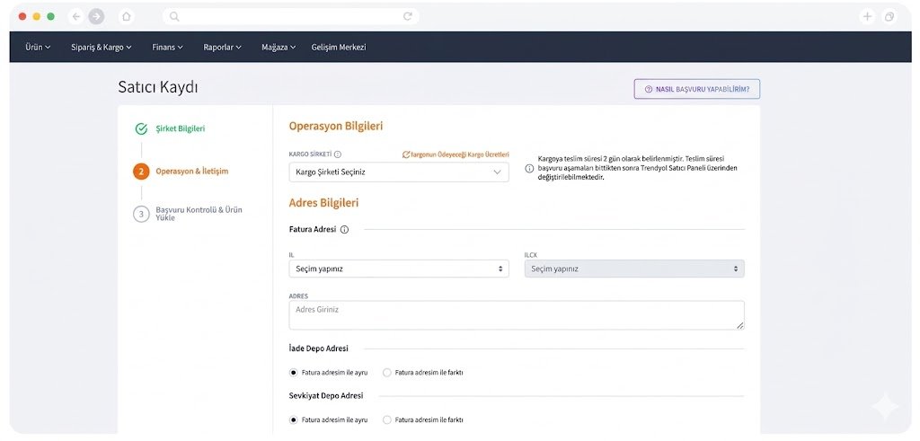 Trendyol Mağaza Açma