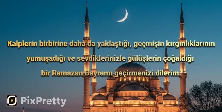 ramazan bayramı mesajları resimli