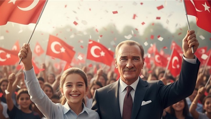 atatürk ile fotoğraf, atatürk ile fotoğraf yapay zeka