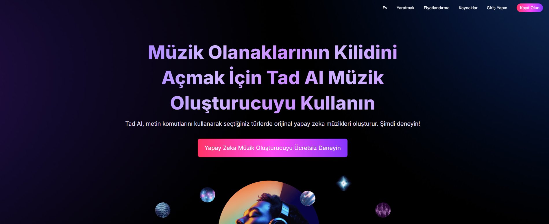 yapay zeka ile şarkı oluşturma aracı - canva