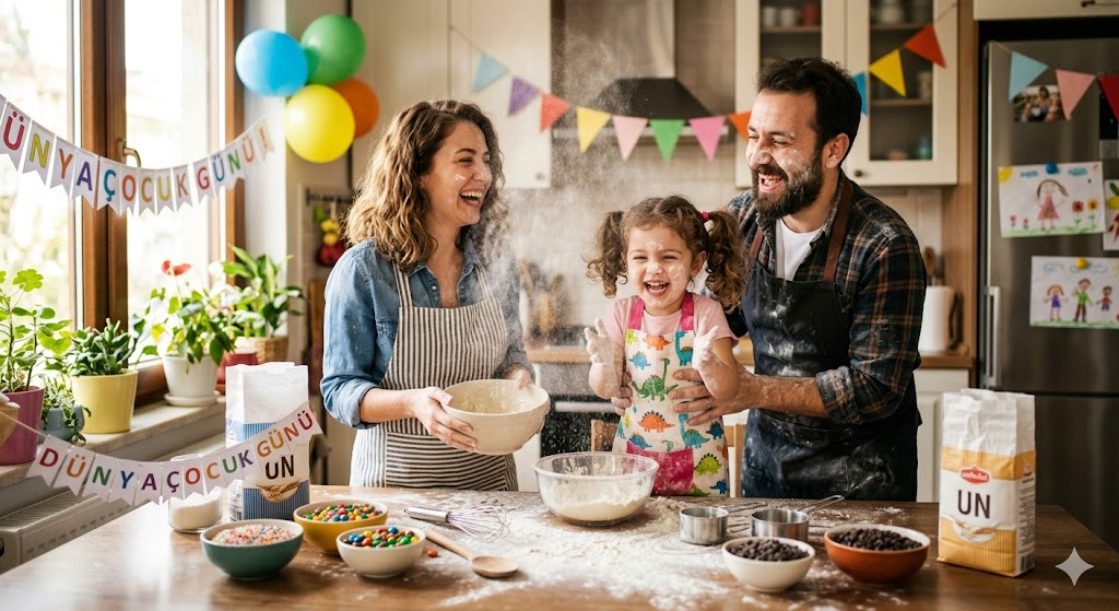 Dünya Çocuk Günü Fotoğraf Promptu Aile 2