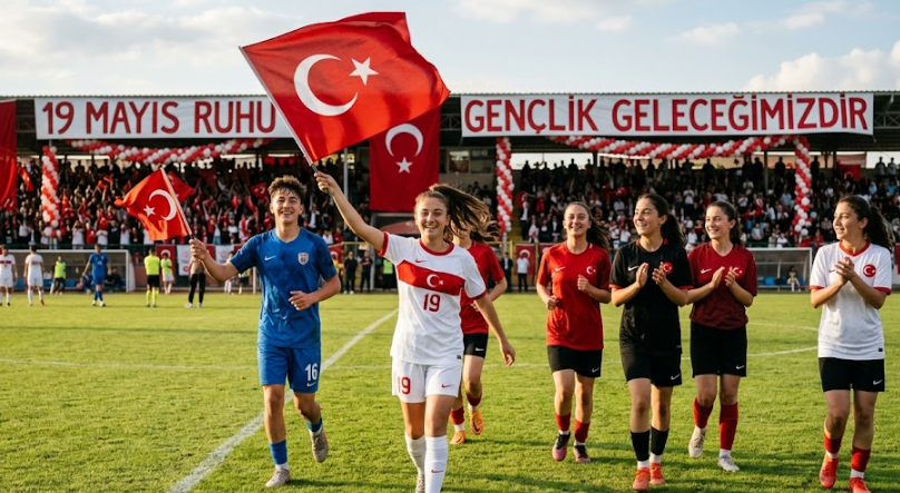 futbol kutlama gençlik