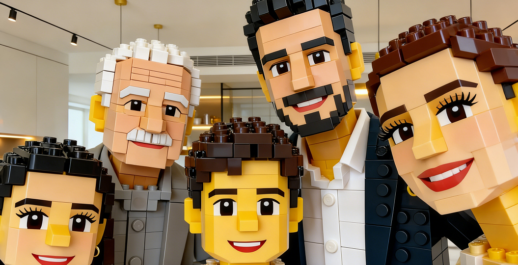 chatgpt lego toy story aile fotoğrafı yapma promptları