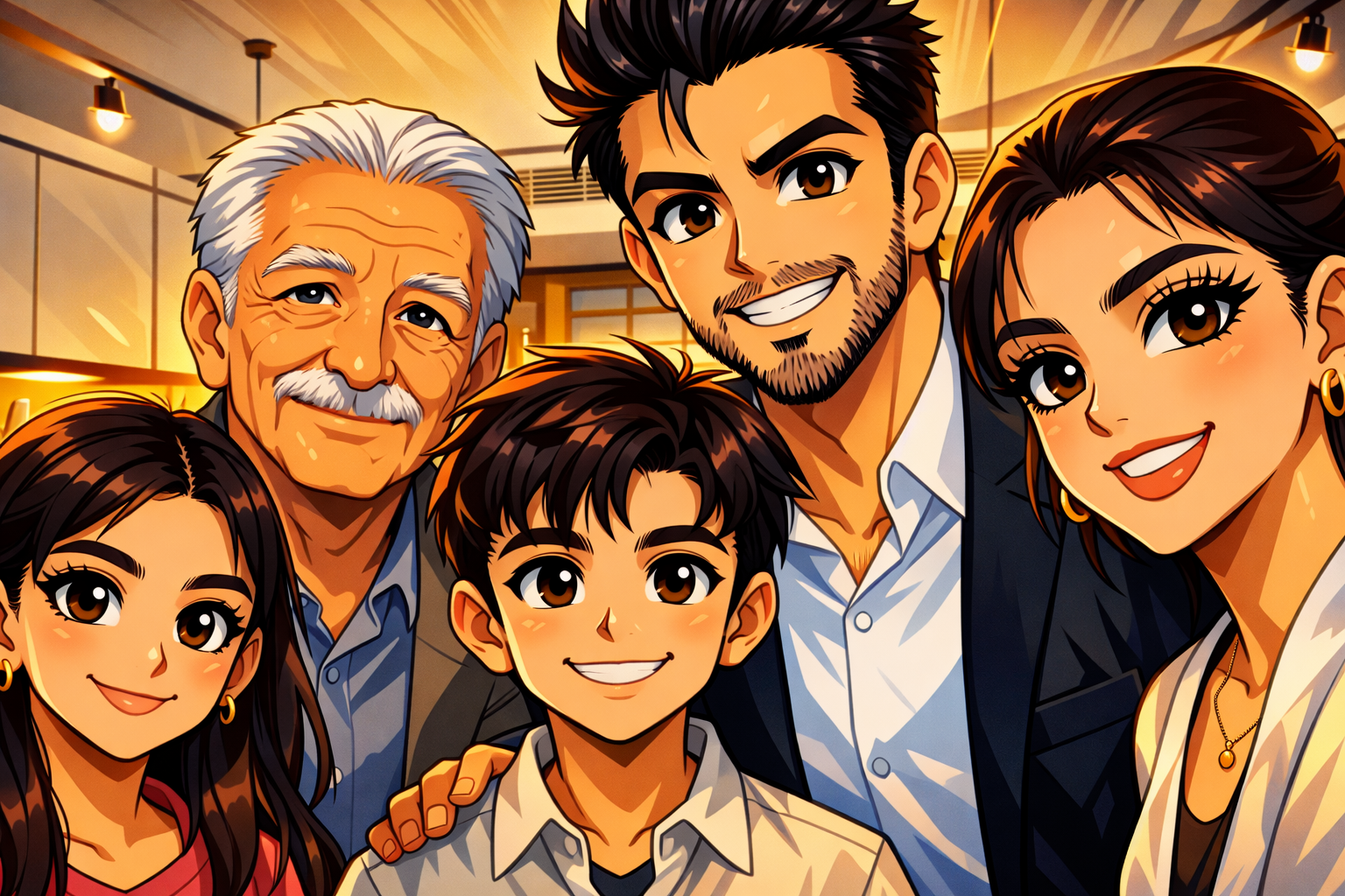 chatgpt dragon ball z anime aile fotoğrafı yapma promptları