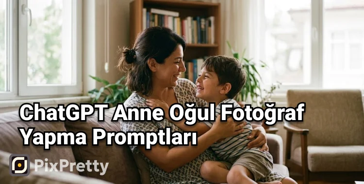chatgpt anne oğul fotoğraf promptları